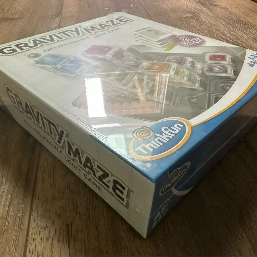 NEW!! Gravity Maze Logic Game, ThinkFun, Falling Marble, Multi-Player,‎ 8+